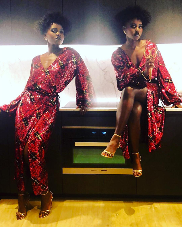 Lupita Nyong'o, Us Movie Screening, Instagram Lupita Nyong'o, Us Movie Screening, Instagram